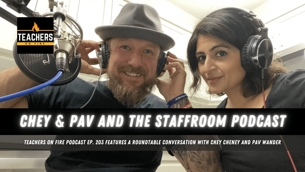 Chey & Pav and The Staffroom Podcast